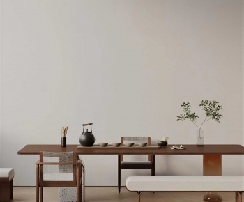 New Chinese Style Tea Tables And Chairs-ID:237209083