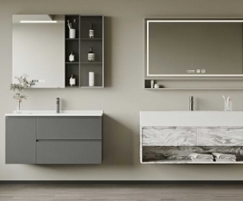Modern Bathroom Cabinet-ID:485897066
