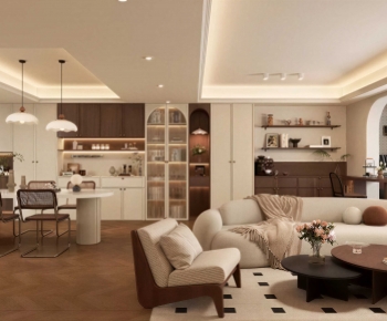 Modern A Living Room-ID:331579925