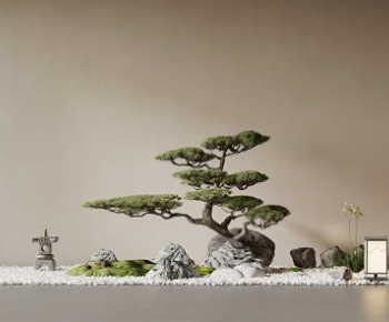 New Chinese Style Plant Landscaping-ID:100150134