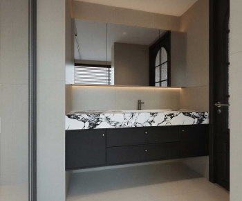 Modern Bathroom Cabinet-ID:976672897