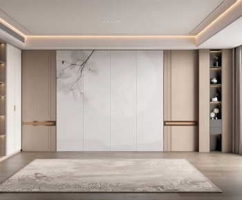 New Chinese Style TV Wall-ID:395791054