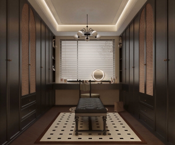 French Style Clothes Storage Area-ID:222573048