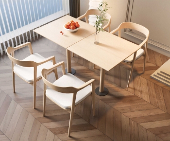 Modern Dining Table And Chairs-ID:885978944