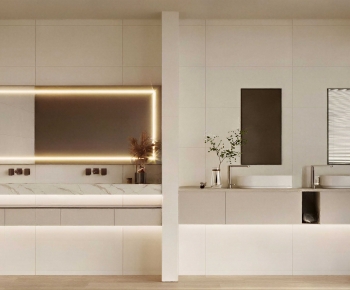 Modern Bathroom Cabinet-ID:291606903
