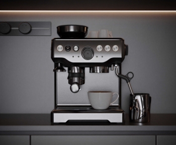 Modern Kitchen Electric Coffee Machine-ID:237088921