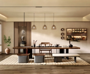 Wabi-sabi Style Tea House-ID:781217108