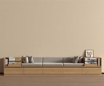 Modern Three-seat Sofa-ID:840920936