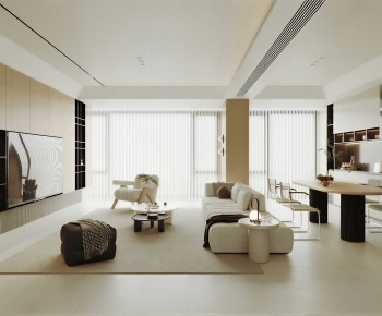 Modern A Living Room-ID:977811104