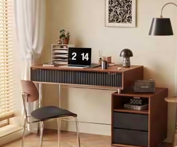 Modern Computer Desk And Chair-ID:827317958
