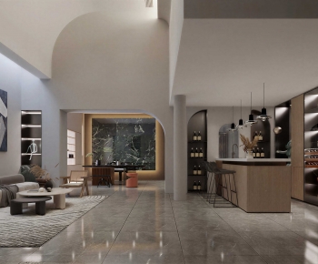 Modern A Living Room-ID:621225126