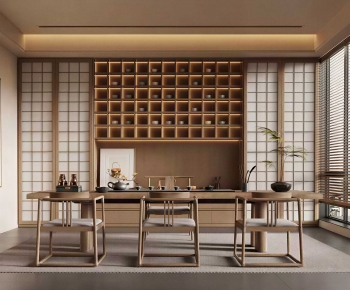 New Chinese Style Tea House-ID:724893092