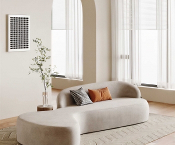 Modern Curved Sofa-ID:194791087