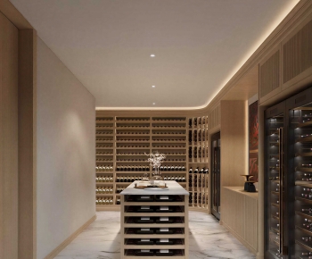 Modern Wine Cellar/Wine Tasting Room-ID:704021931