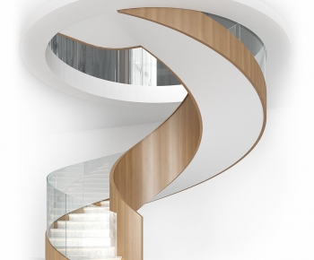 Modern Rotating Staircase-ID:536709076
