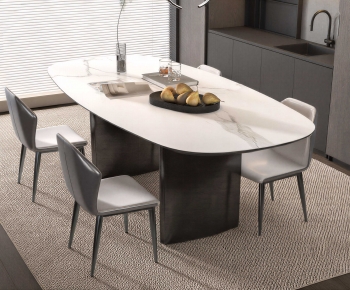 Modern Dining Table And Chairs-ID:456321956