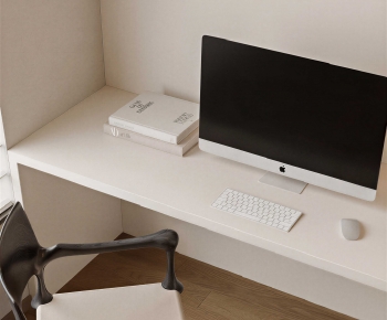 Modern Computer Desk And Chair-ID:252955915