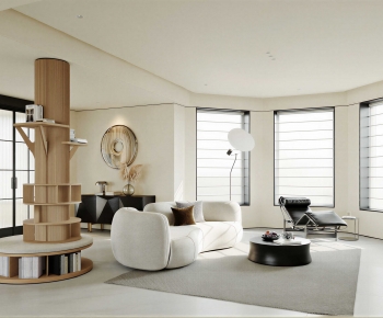 Modern A Living Room-ID:690320971