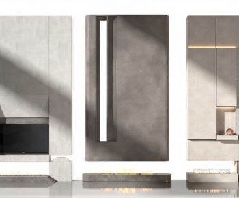 Modern Fireplace-ID:729738004