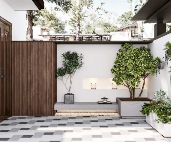 Modern Courtyard/landscape-ID:814860116