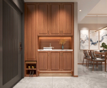 New Chinese Style Hallway-ID:874309599