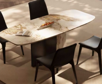 Modern Dining Table And Chairs-ID:100679463