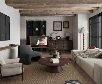 Modern A Living Room-ID:921807055