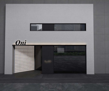 Modern Facade Element-ID:650351056