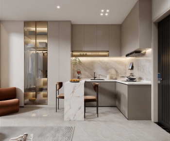 Modern Open Kitchen-ID:844930895