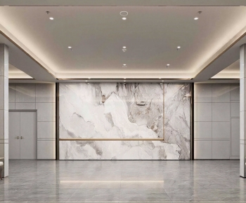 Modern Office Reception Desk-ID:291132937