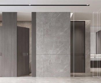 Modern Public Toilet-ID:701750994