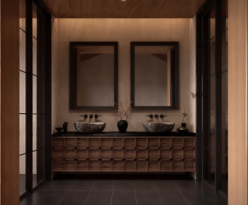 Wabi-sabi Style Toilet-ID:873559954