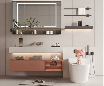 Modern Bathroom Cabinet-ID:755928993