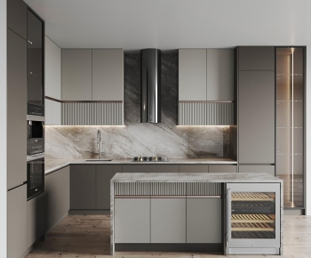 Modern Kitchen Cabinet-ID:438050991