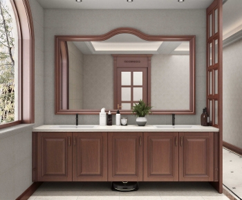 Modern Bathroom Cabinet-ID:698713067