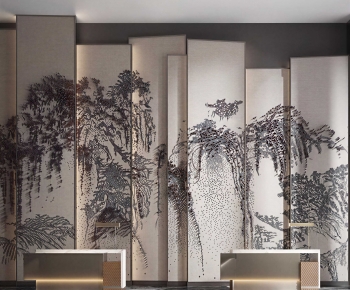 New Chinese Style Lobby Hall-ID:861099968