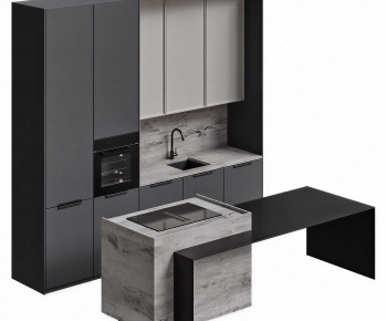 Modern Kitchen Cabinet-ID:131284007