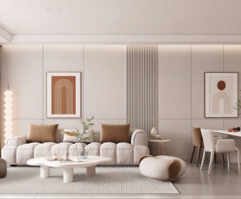 Modern A Living Room-ID:222865107