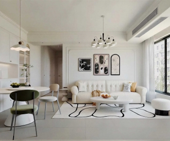 Modern A Living Room-ID:576740983