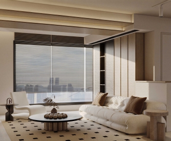 Modern A Living Room-ID:340255026