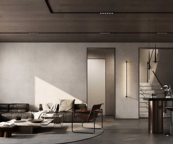 Modern A Living Room-ID:526072982