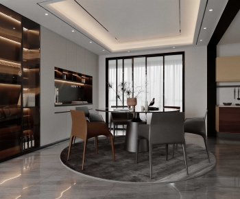 Modern Dining Room-ID:307404998