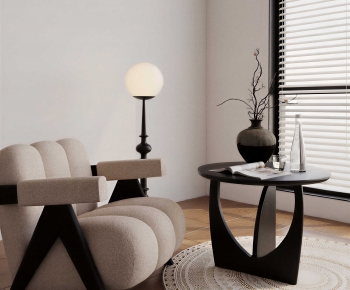 Modern Single Sofa-ID:296027904