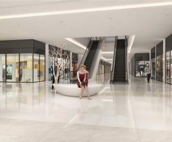 Modern Shopping Mall-ID:595989286