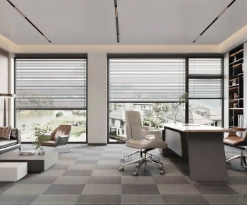 Modern Manager's Office-ID:743252047