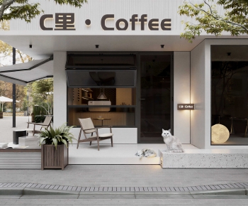 Modern Facade Element-ID:461739061