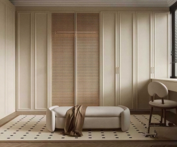 French Style Clothes Storage Area-ID:293382887