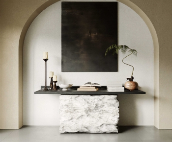 Wabi-sabi Style Console-ID:598809008