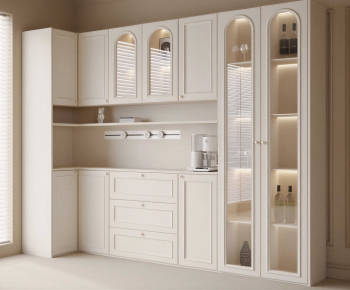 French Style Wine Cabinet-ID:624907026