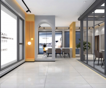 Modern Exhibition Hall-ID:432477951